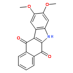 5H-Benzo[b]carbazole-6,11-dione, 2,3-dimethoxy-