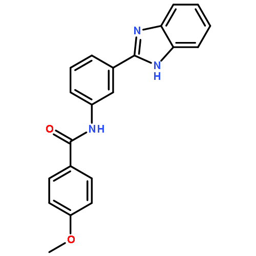 Benzamide, N-[3-(1H-benzimidazol-2-yl)phenyl]-4-methoxy-