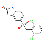 2H-Indol-2-one, 5-[[(2,6-dichlorophenyl)methyl]sulfonyl]-1,3-dihydro-