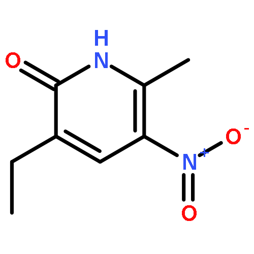 2(1H)-PYRIDINONE, 3-ETHYL-6-METHYL-5-NITRO-