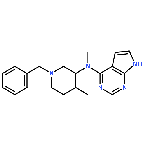 N-((3R,4R)-1-Benzyl-4-methylpiperidin-3-yl)-N-methyl-7H-pyrrolo[2,3-d]pyrimidin-4-amine