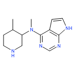 N-methyl-N-((3R,4R)-4-methylpiperidin-3-yl)-7H-pyrrolo[2,3-d]pyrimidin-4-amine