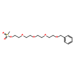 2,5,8,11-Tetraoxatridecan-13-ol, 1-phenyl-, methanesulfonate