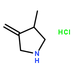 Pyrrolidine, 3-methyl-4-methylene-, hydrochloride