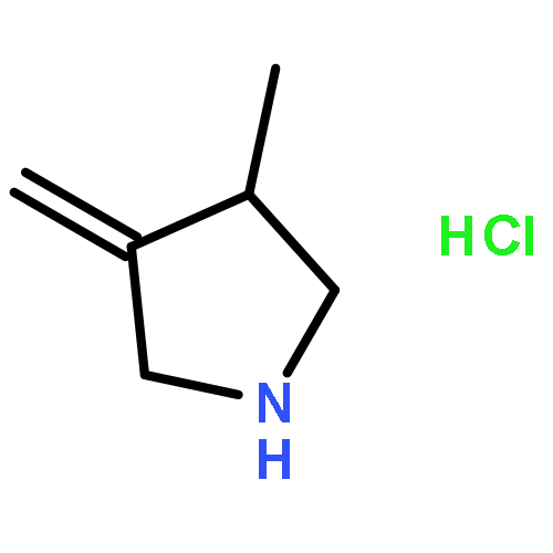 Pyrrolidine, 3-methyl-4-methylene-, hydrochloride