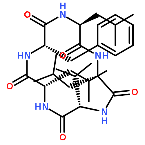 CYCLO(L-LEUCYL-L-LEUCYL-L-VALYL-L-LEUCYL-L-PHENYLALANYL)