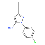 5-tert-butyl-2-(4-chlorophenyl)pyrazol-3-amine