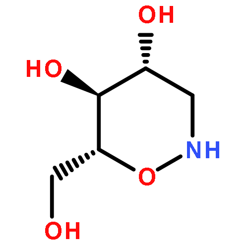 2H-1,2-OXAZINE-4,5-DIOL, TETRAHYDRO-6-(HYDROXYMETHYL)-, (4R,5S,6R)- (9CI)