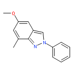 2H-INDAZOLE, 5-METHOXY-7-METHYL-2-PHENYL-