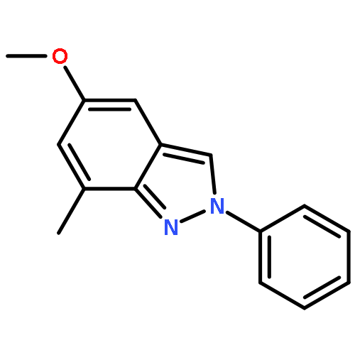 2H-INDAZOLE, 5-METHOXY-7-METHYL-2-PHENYL-