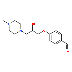 BENZALDEHYDE, 4-[2-HYDROXY-3-(4-METHYL-1-PIPERAZINYL)PROPOXY]-