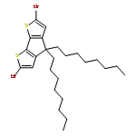 2,6-Dibromo-4,4-dioctyl-4H-cyclopenta[1,2-b:5,4-b']dithiophene