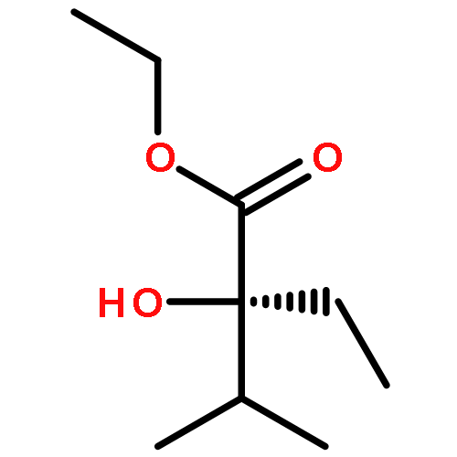 Butanoic acid, 2-ethyl-2-hydroxy-3-methyl-, ethyl ester, (2R)-