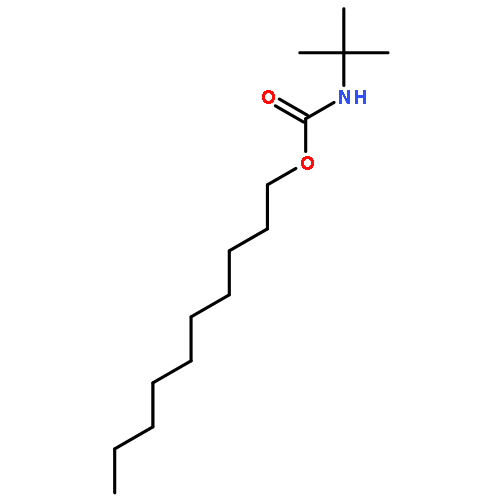 Carbamic acid, (1,1-dimethylethyl)-, decyl ester