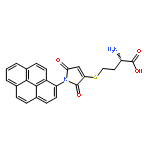 Homocysteine, S-[2,5-dihydro-2,5-dioxo-1-(1-pyrenyl)-1H-pyrrol-3-yl]-