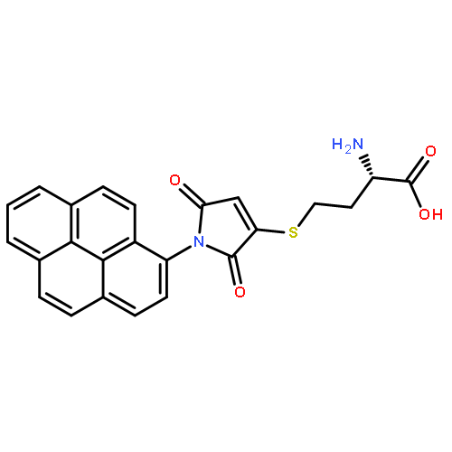 Homocysteine, S-[2,5-dihydro-2,5-dioxo-1-(1-pyrenyl)-1H-pyrrol-3-yl]-