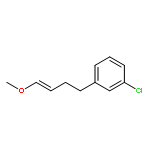 Benzene, 1-chloro-3-(4-methoxy-3-butenyl)-