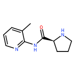 2-Pyrrolidinecarboxamide, N-(3-methyl-2-pyridinyl)-, (2S)-