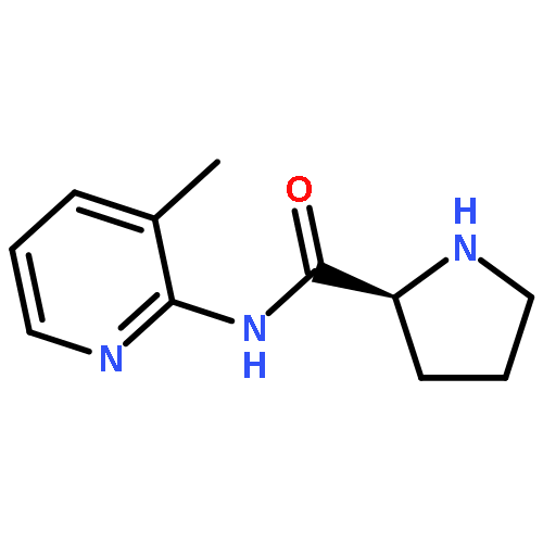 2-Pyrrolidinecarboxamide, N-(3-methyl-2-pyridinyl)-, (2S)-