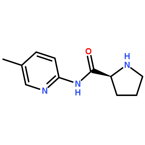 2-PYRROLIDINECARBOXAMIDE, N-(5-METHYL-2-PYRIDINYL)-, (2S)-