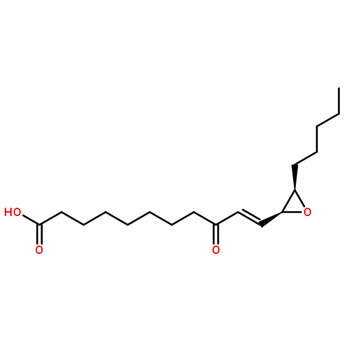 9-OXO-11-(3-PENTYLOXIRAN-2-YL)UNDEC-10-ENOIC ACID