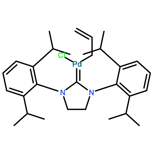 ALLYLCHLORO[1,3-BIS(2,6-DI-I-PROPYLPHENYL)-4,5-DIHYDROIMIDAZOL-2-YLIDENE]PALLADIUM(II), 97%