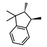 1H-Indene, 2,3-dihydro-1,1,2,3-tetramethyl-, (2R,3R)-rel-