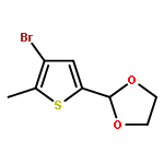 1,3-Dioxolane,2-(4-bromo-5-methyl-2-thienyl)-