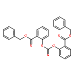 BENZYL 2-(2-PHENYLMETHOXYCARBONYLPHENOXY)CARBONYLOXYBENZOATE