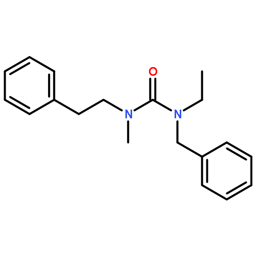 Urea, N-ethyl-N'-methyl-N'-(2-phenylethyl)-N-(phenylmethyl)-