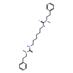 UREA, N,N''-1,6-HEXANEDIYLBIS[N'-METHYL-N'-(2-PHENYLETHYL)-