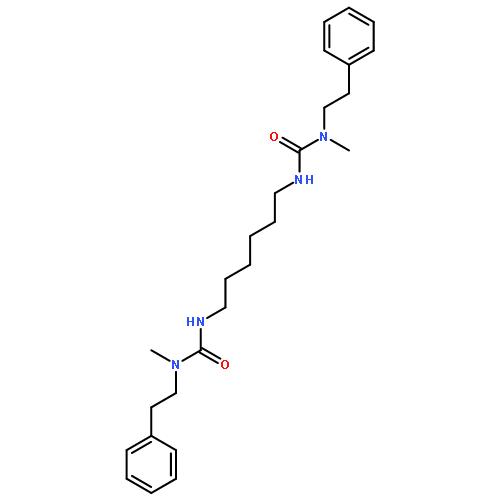 UREA, N,N''-1,6-HEXANEDIYLBIS[N'-METHYL-N'-(2-PHENYLETHYL)-