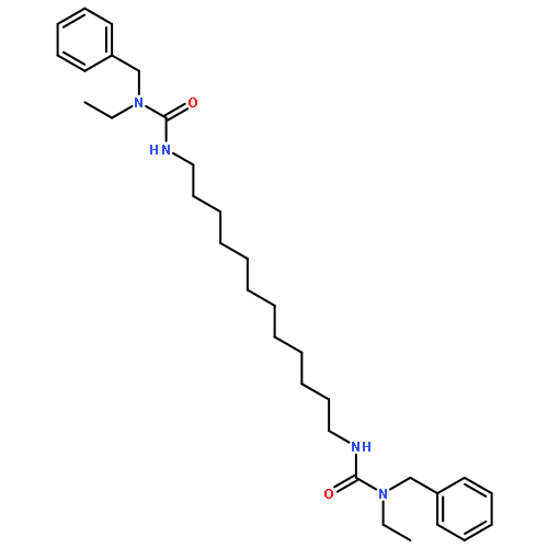 Urea, N,N''-1,12-dodecanediylbis[N'-ethyl-N'-(phenylmethyl)-