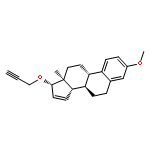 Estra-1,3,5(10),15-tetraene, 3-methoxy-17-(2-propynyloxy)-, (17b)-