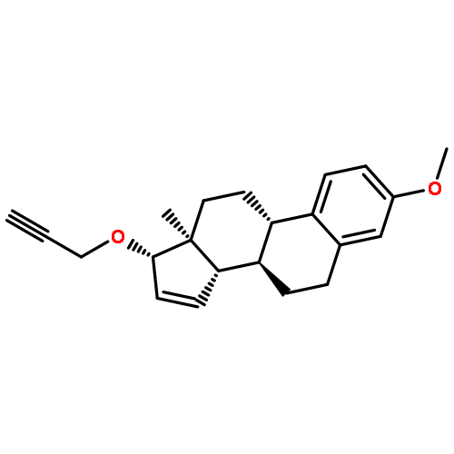 Estra-1,3,5(10),15-tetraene, 3-methoxy-17-(2-propynyloxy)-, (17b)-