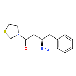 Thiazolidine, 3-[(3R)-3-amino-1-oxo-4-phenylbutyl]-