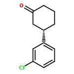CYCLOHEXANONE, 3-(3-CHLOROPHENYL)-, (3S)-