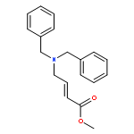 2-Butenoic acid, 4-[bis(phenylmethyl)amino]-, methyl ester, (2E)-