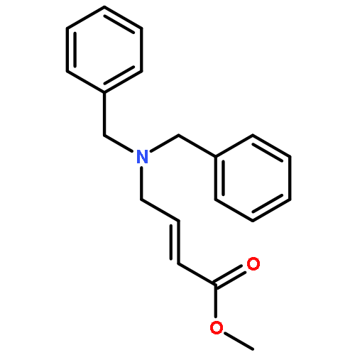 2-Butenoic acid, 4-[bis(phenylmethyl)amino]-, methyl ester, (2E)-