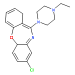 DIBENZ[B,F][1,4]OXAZEPINE, 8-CHLORO-11-(4-ETHYL-1-PIPERAZINYL)-