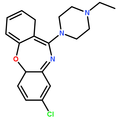 DIBENZ[B,F][1,4]OXAZEPINE, 8-CHLORO-11-(4-ETHYL-1-PIPERAZINYL)-