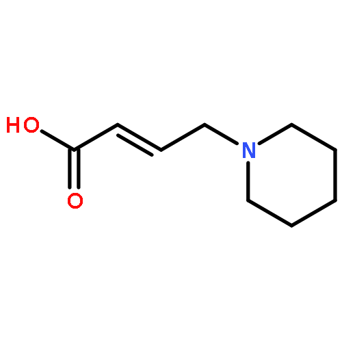 E)-4-piperidin-1-ylbut-2-enoic acid