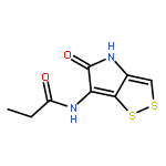 Propanamide,N-(4,5-dihydro-5-oxo-1,2-dithiolo[4,3-b]pyrrol-6-yl)-