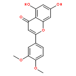 2-(3,4-dimethoxyphenyl)-5,7-dihydroxychromen-4-one