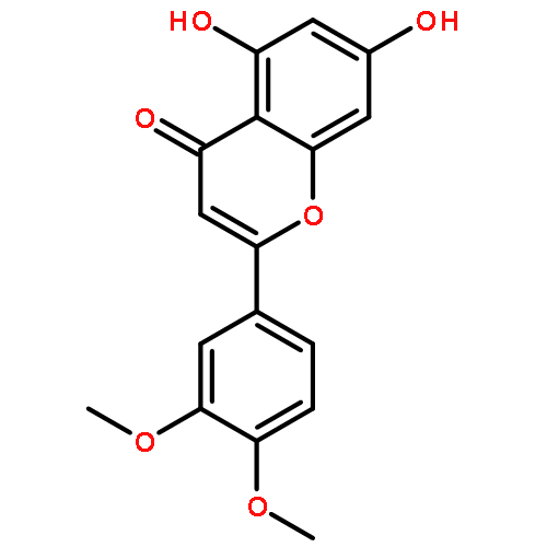 2-(3,4-dimethoxyphenyl)-5,7-dihydroxychromen-4-one