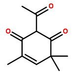 2-Acetyl-4,6,6-trimethyl-cyclohex-4-en-1,3-dion