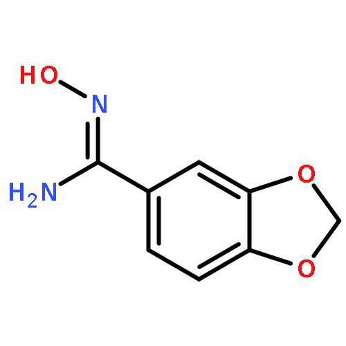 1,3-Benzodioxole-5-carboximidamide,N-hydroxy-