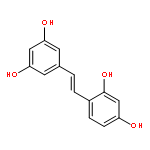 1,3-Benzenediol,4-[2-(3,5-dihydroxyphenyl)ethenyl]-