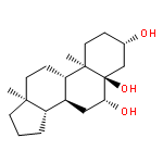 (3S,5R,6R,8S,9S,10R,13S,14S)-10,13-Dimethylhexadecahydro-1H-cyclopenta[a]phenanthrene-3,5,6-triol