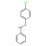 N-[(4-chlorophenyl)methyl]aniline